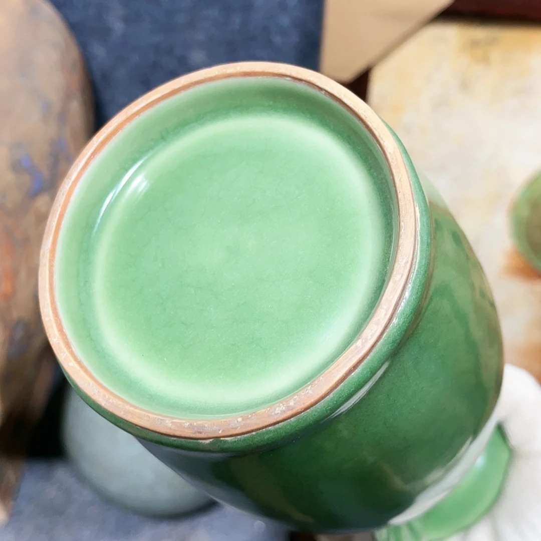 瓦当摆件摆件茶桌茶台陶瓷仕*