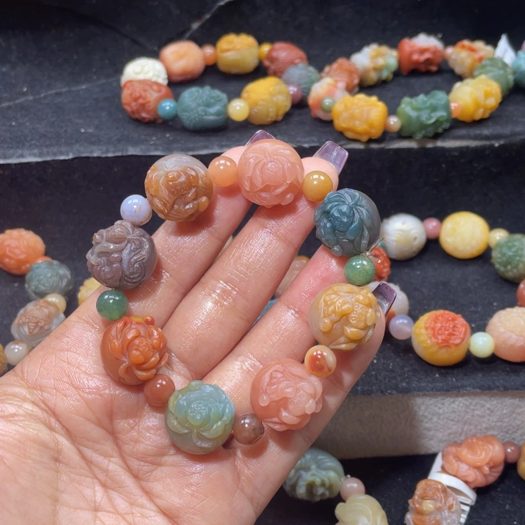 石英质玉手链未镶嵌