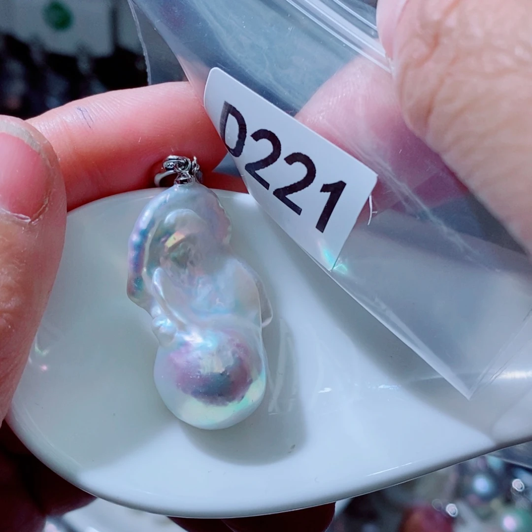 银S925镶嵌其他淡水珍珠