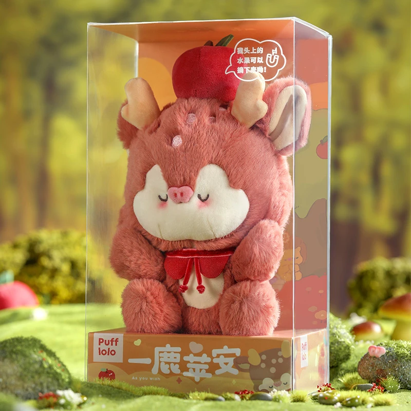 TOI图益xPufflolo玩偶娃娃毛绒玩具狮子公仔萌宠可爱抱枕女孩礼物