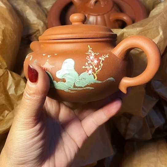 全手工制作宜兴紫砂