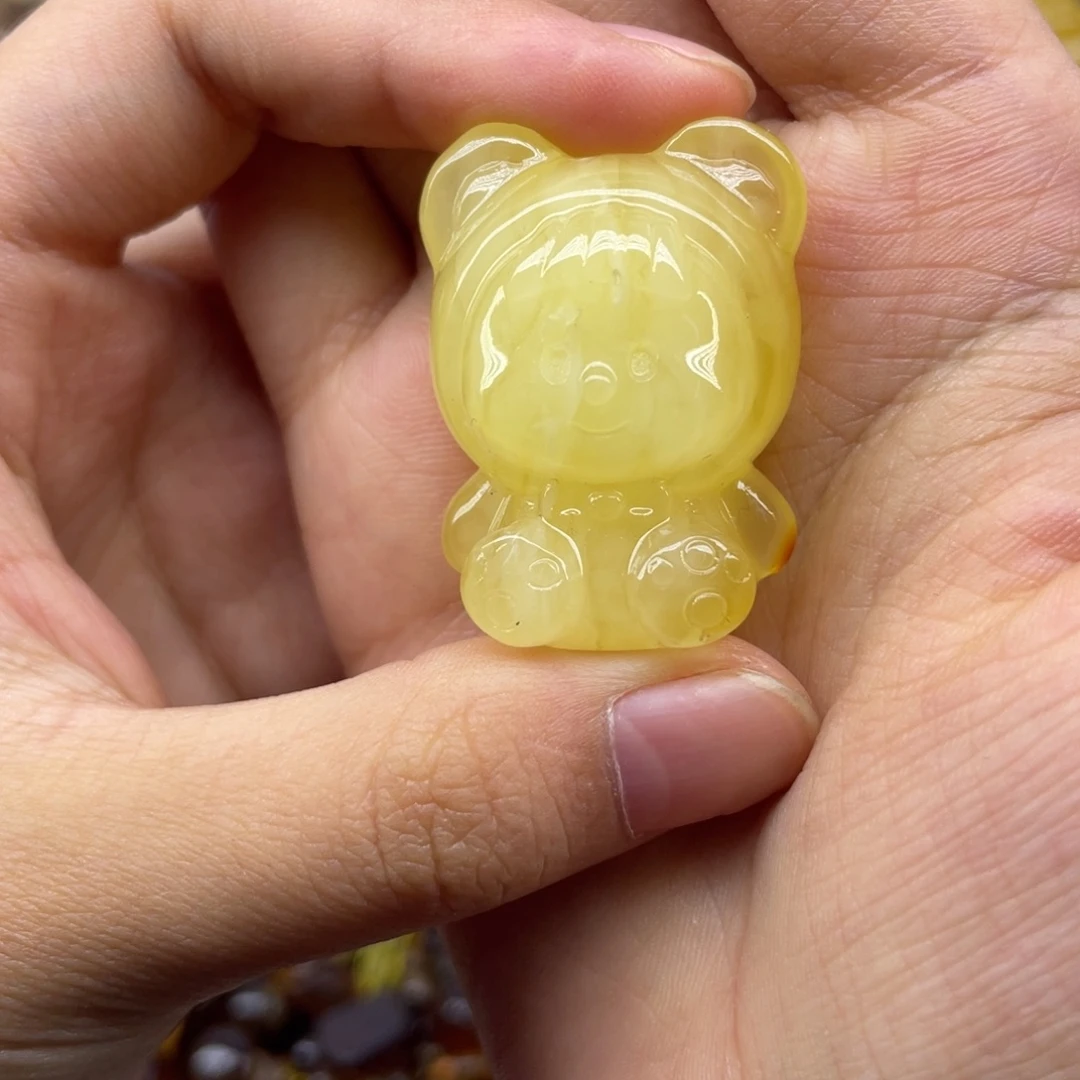 琥珀未镶嵌裸石天然琥珀蜜蜡