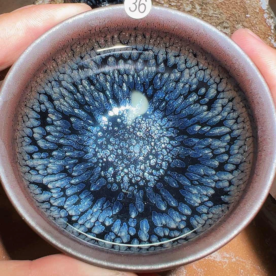 茶盏36叶明老师行知建盏茶器