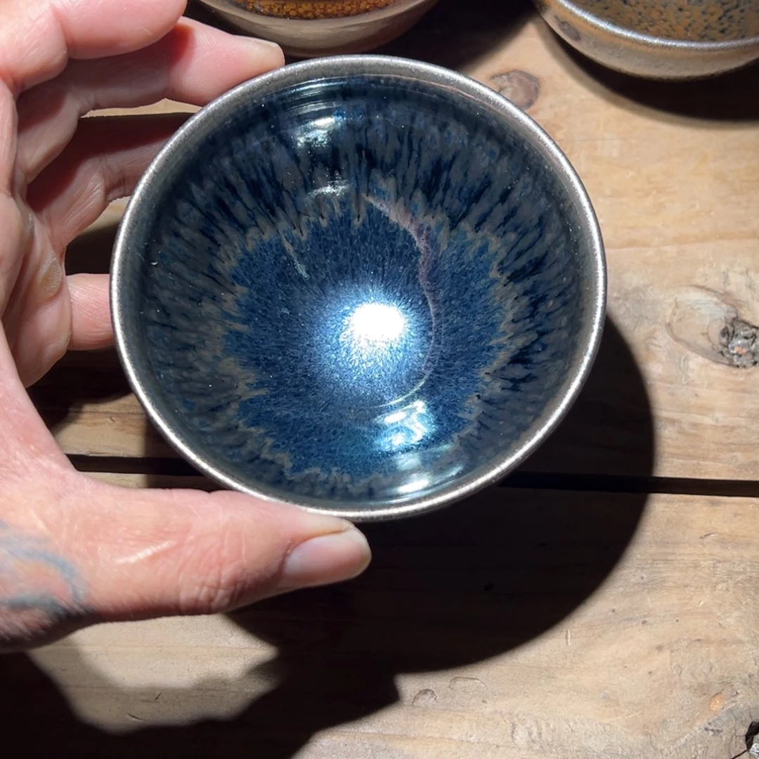 茶盏老木头柴烧建盏精选12