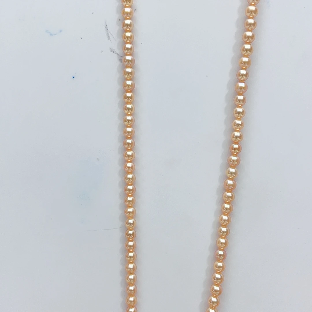 淡水珍珠颈饰银S925镶嵌