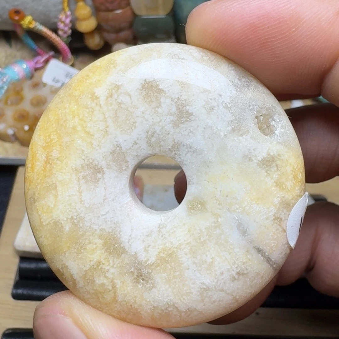 硅化玉纯天然色有机玉石保真色未镶嵌