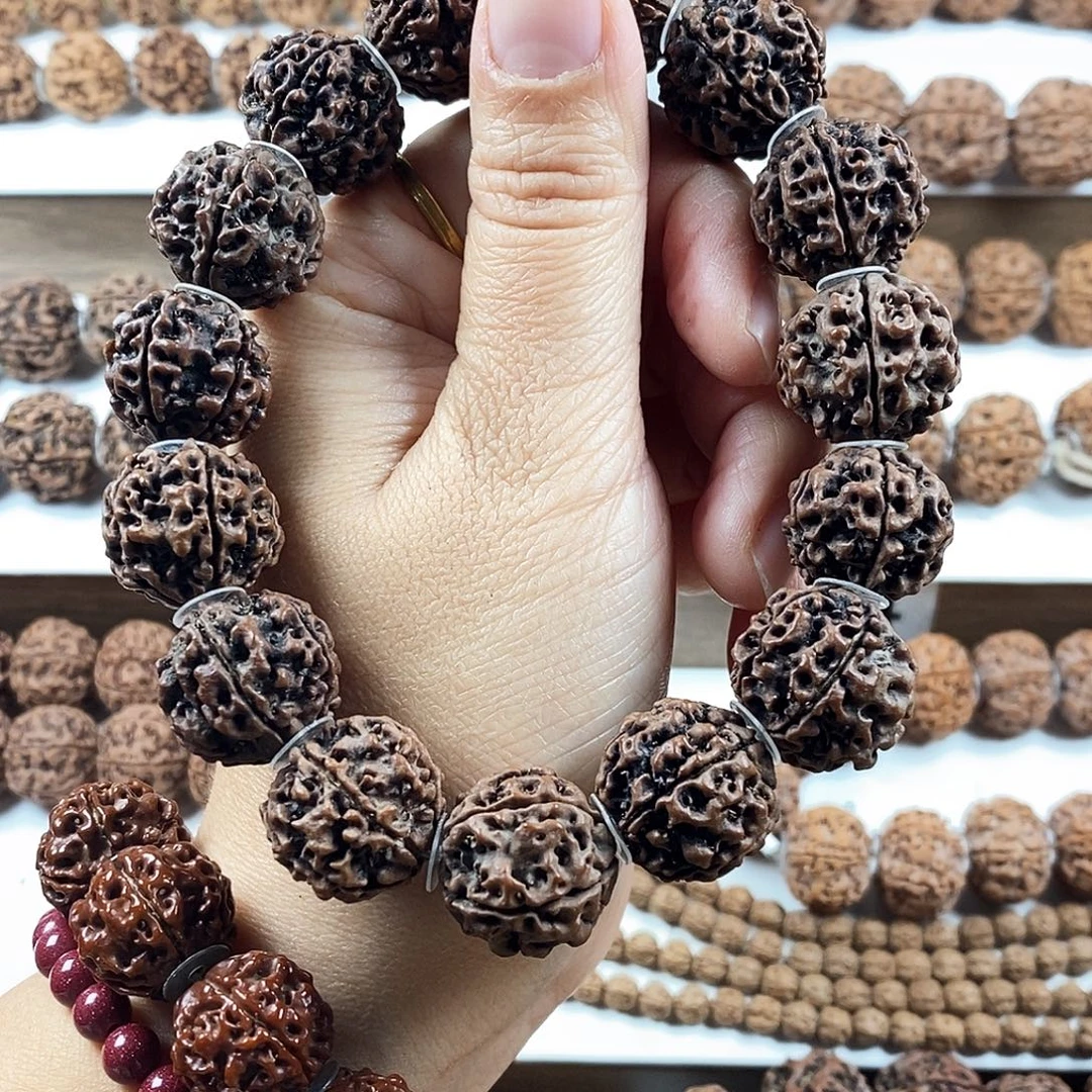 手串金刚菩提原生态红皮铁籽