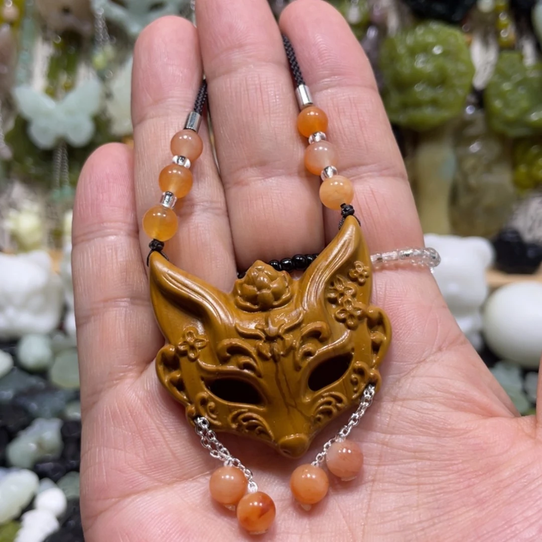 【闪购商品】岫玉颈饰未镶嵌16吊坠