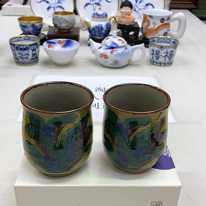 摆件九谷正品保真