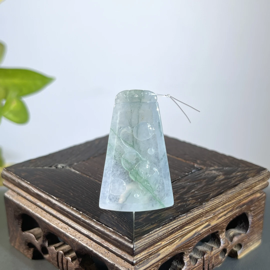 JCB22-87 天然翡翠缅甸A货 福在眼前