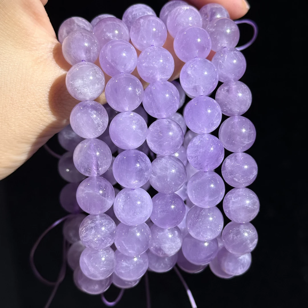 【伟伟鉴定】天然紫水晶 梦幻薰衣草 圆珠手串11+多样性发货发一件