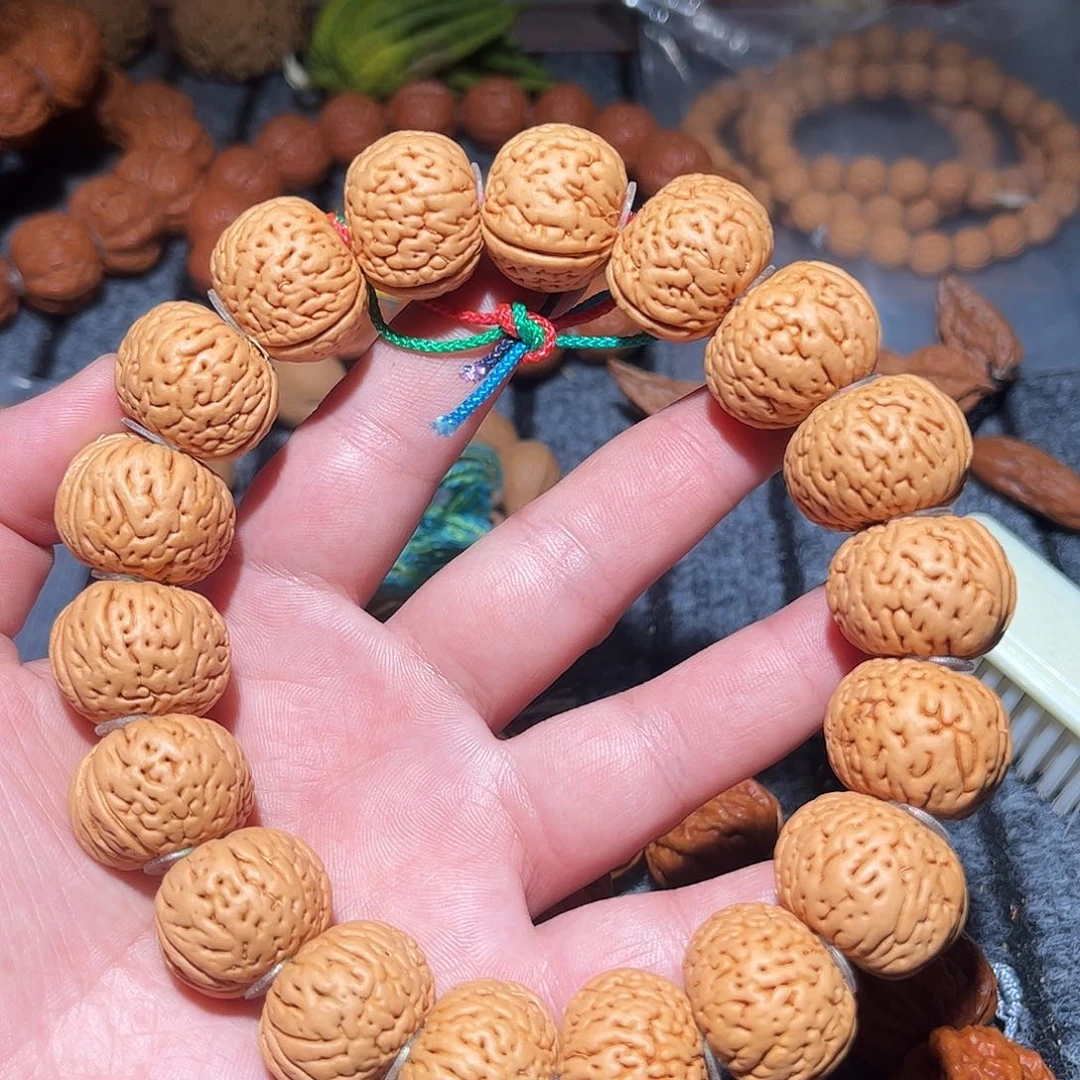 文玩核桃手串磨盘桃核25