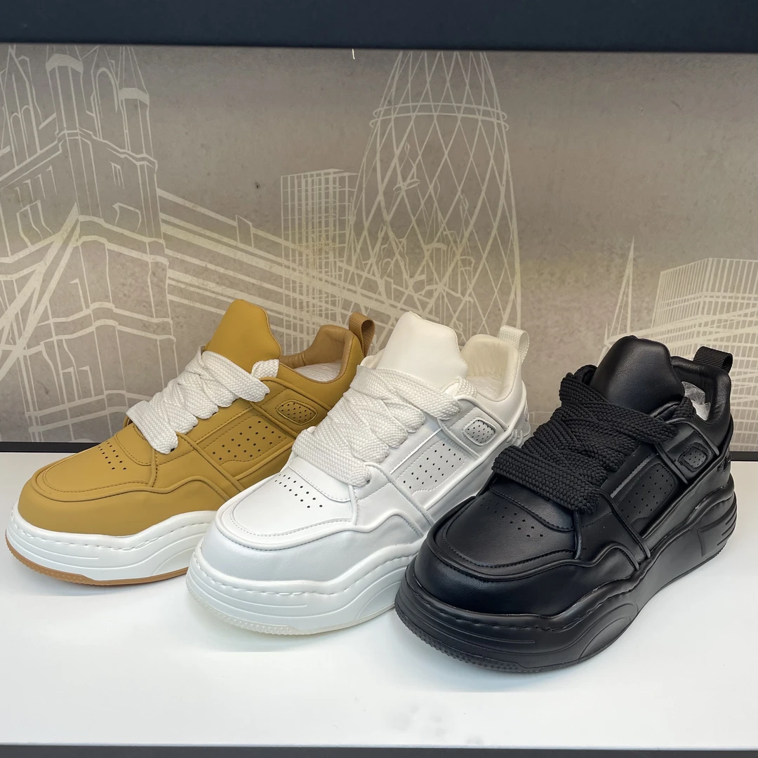 [35-57单]2025新款时尚休闲百搭春秋透气老爹鞋男士轻薄潮鞋