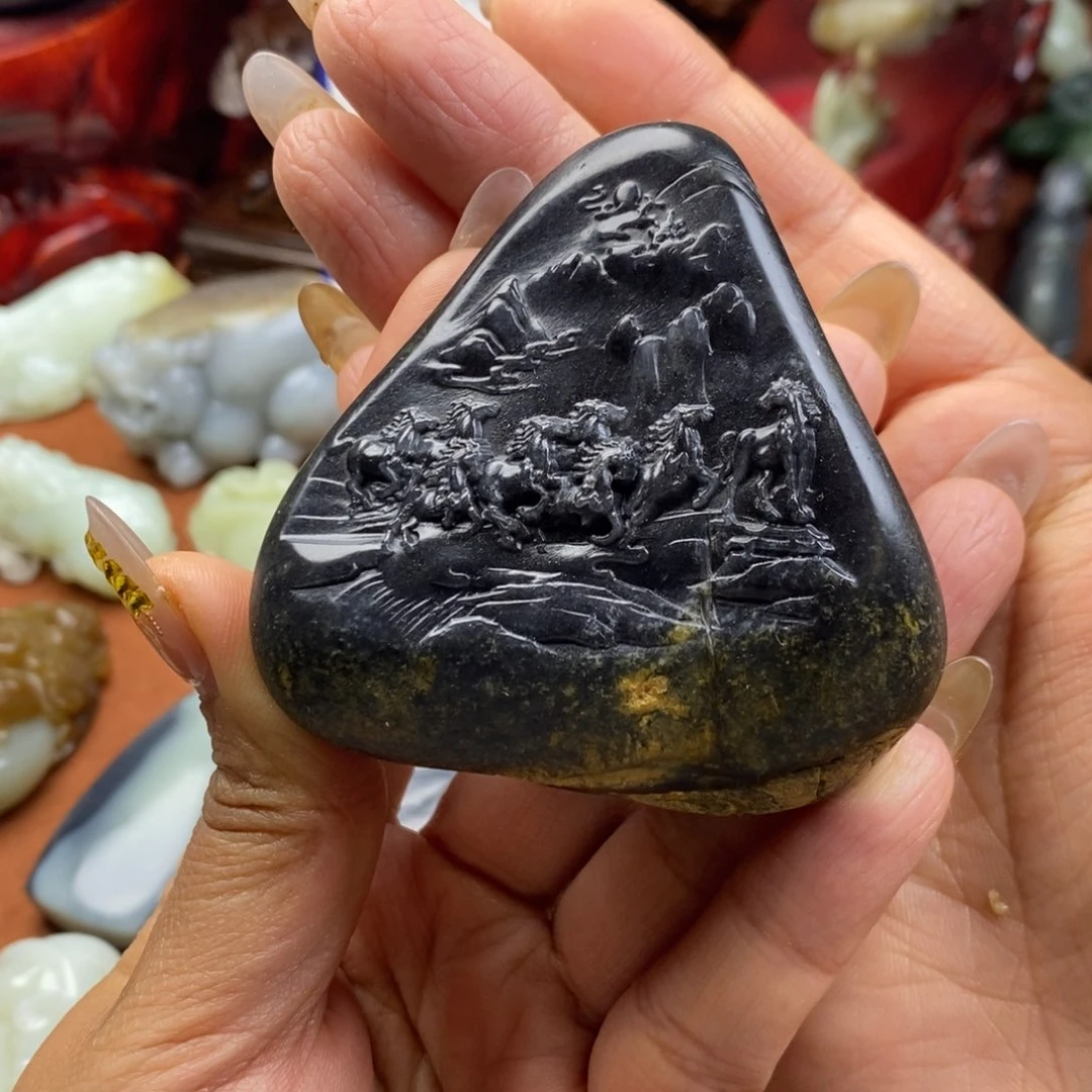 和田玉挂件未镶嵌