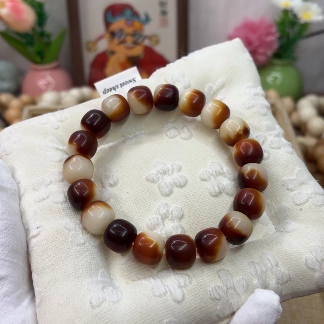 吊坠菩提根/象牙果14干磨焦糖牛乳桶