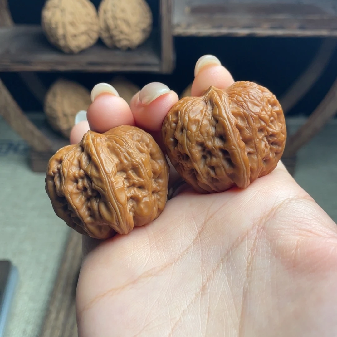 要***管文玩核桃吊坠元宝36 打底精配