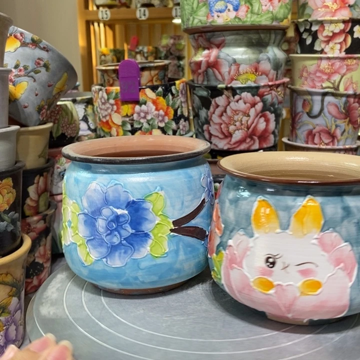 景德镇艺术手绘作品