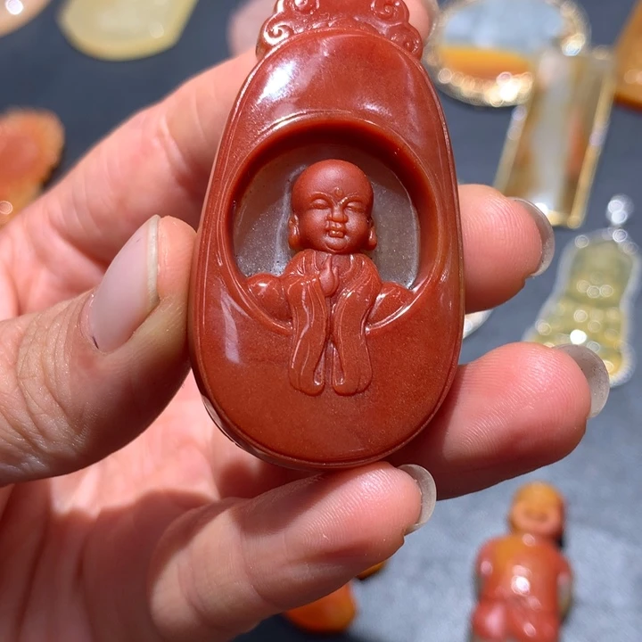 石英质玉（黄龙玉）未镶嵌手链