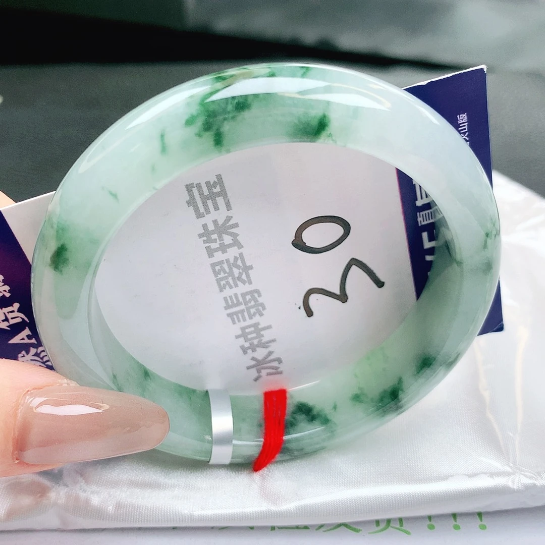 翡翠未镶嵌手镯缅甸天然a货翡翠