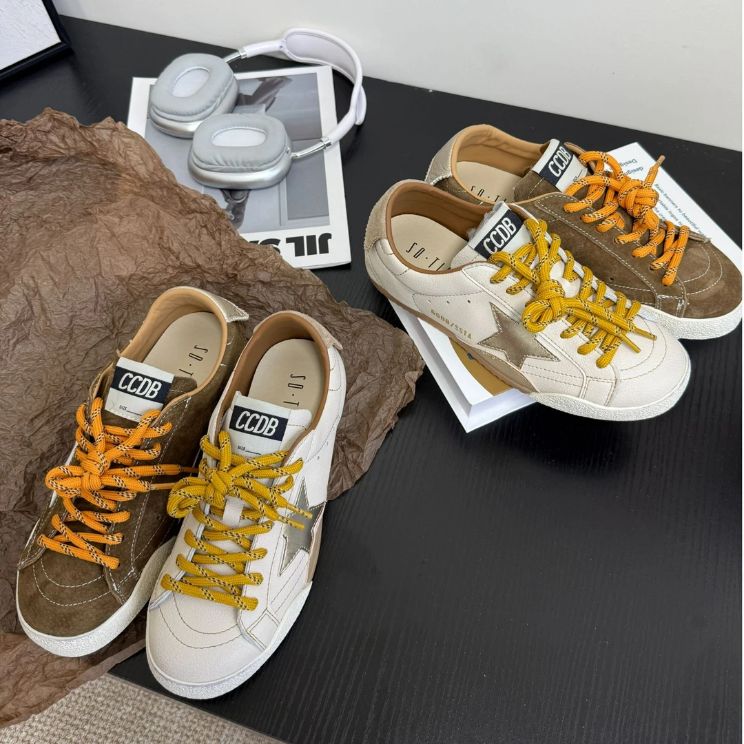 休闲复古百搭星星鞋2025新款德训鞋阿甘鞋