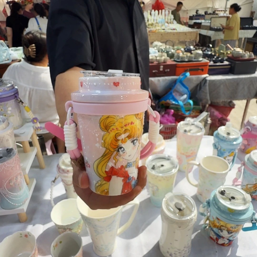 陶瓷便携款景德镇手绘小杯子