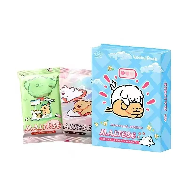 【霖*丢手绢】Lucky Pack小狗 二创 盲盒卡牌可爱 随机人物收藏桌游