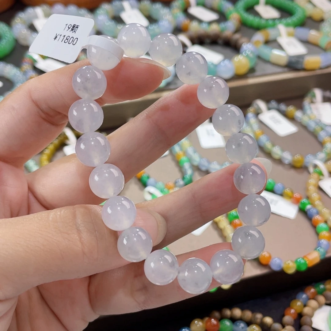 未镶嵌手链翡翠卡10冰飘乌鸡