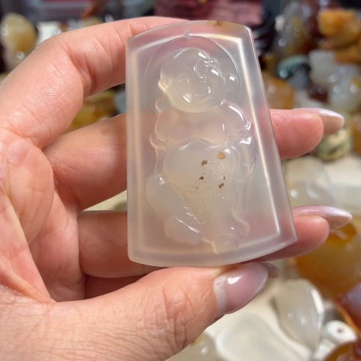 未镶嵌吊坠(不含链)玛瑙/玉髓