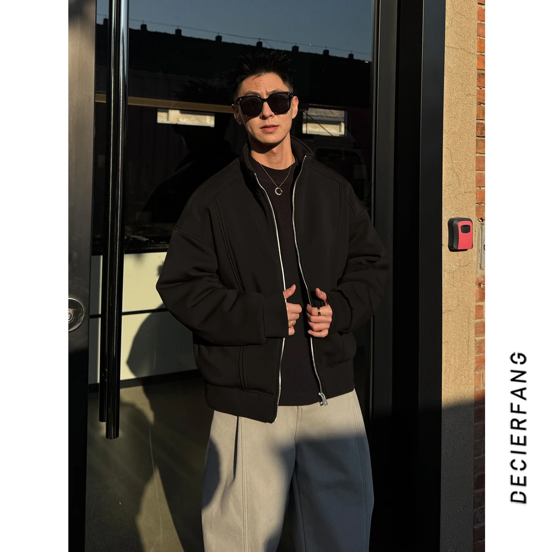 冬季羽绒服保暖白鸭绒男士外套