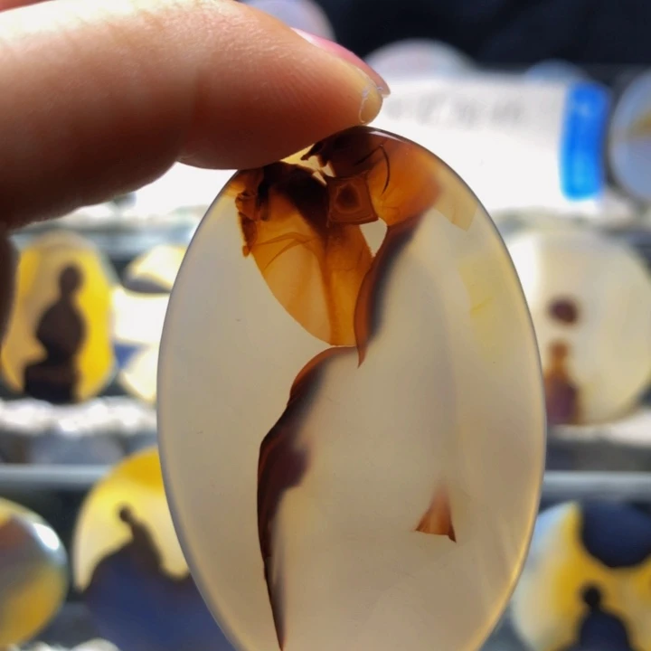 合金玛瑙/玉髓珠宝奇石33