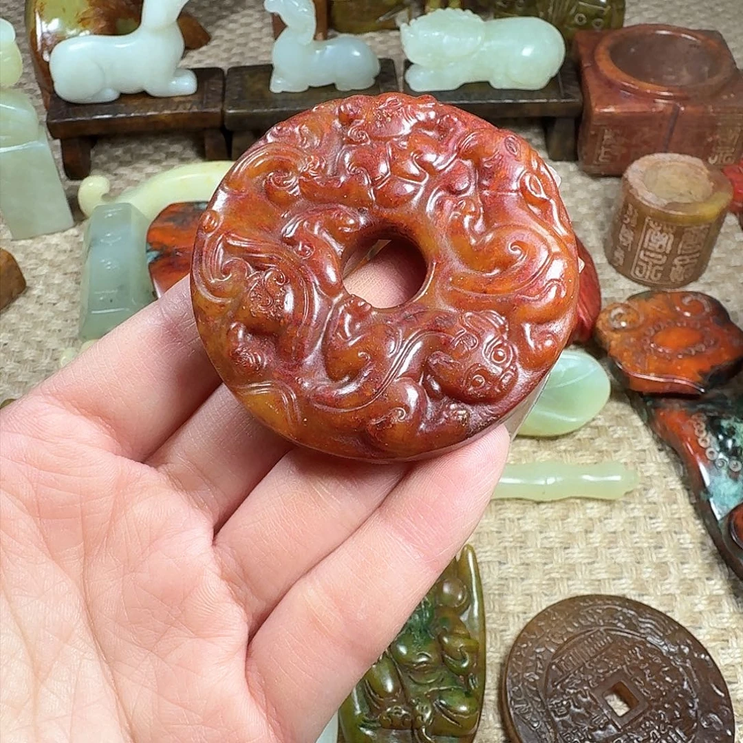 白玉菩提吊坠挂件