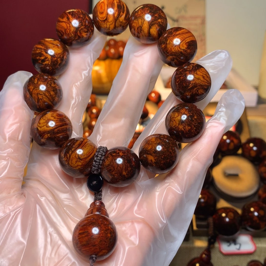 黄花梨/降香黄檀手串/手链李*啸