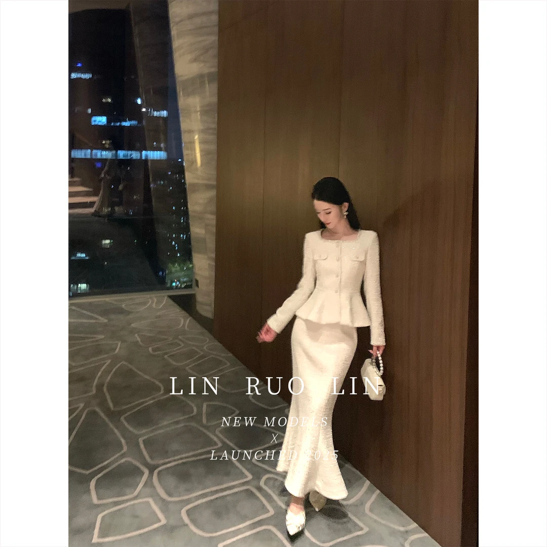 LRL【白富美】原创设计小香风轻奢时尚套装RL13111099-RL13131100