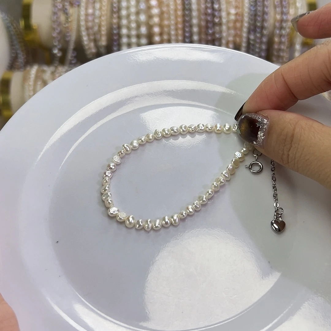 淡水珍珠钛钢手绳