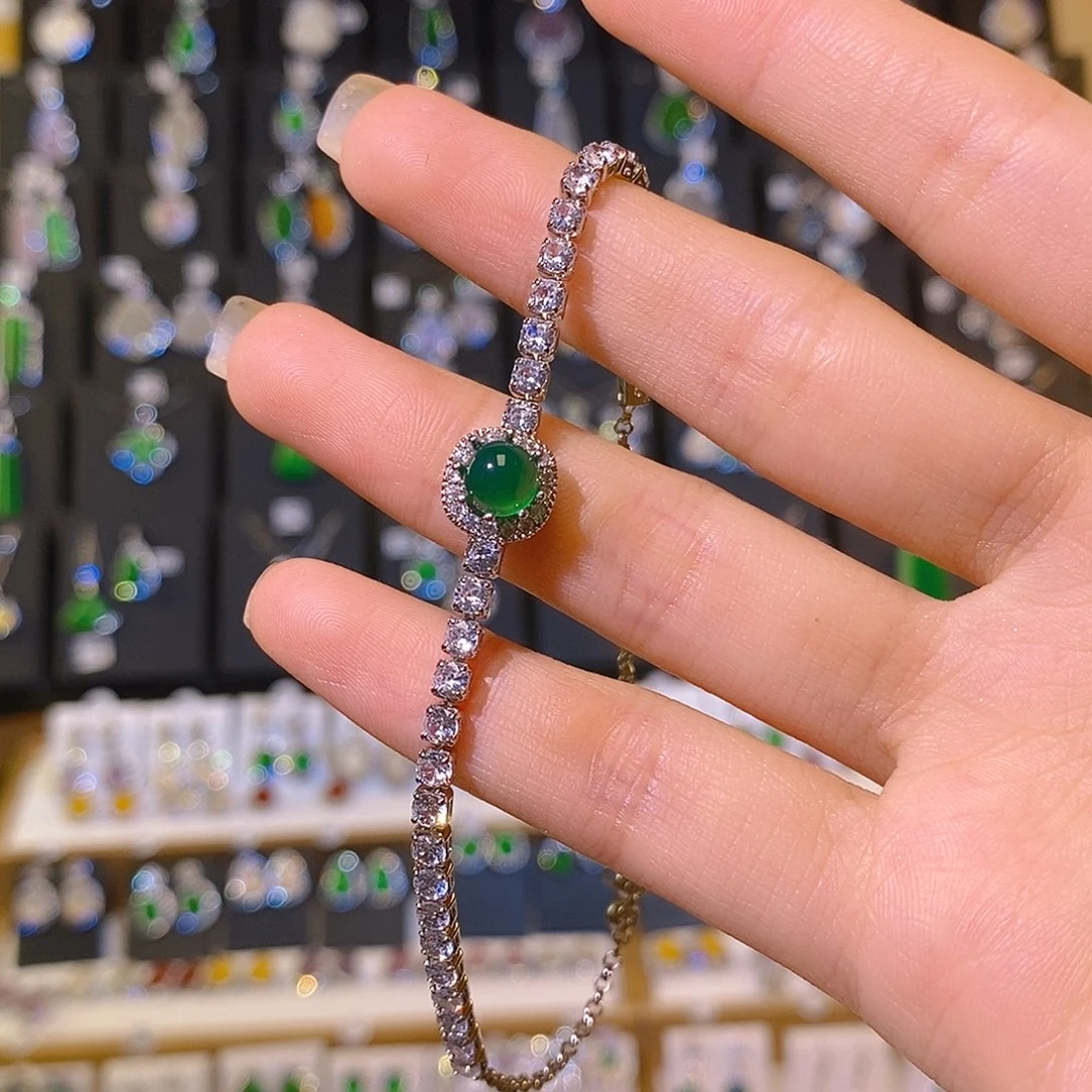 玛瑙/玉髓颈饰合金