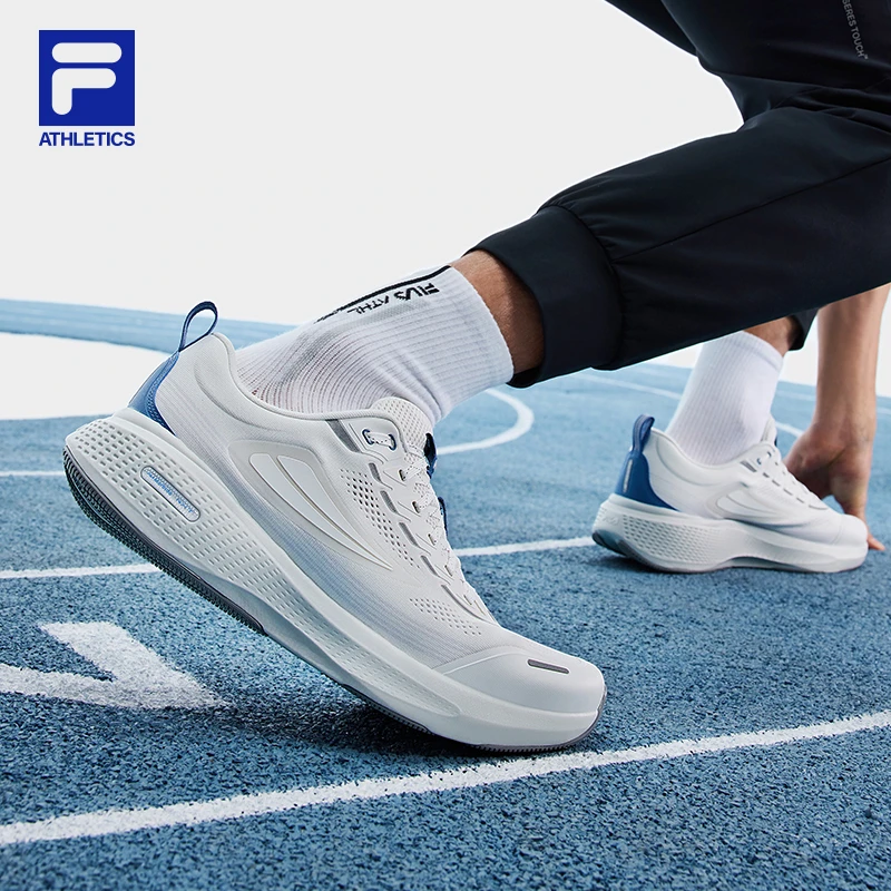 斐乐【柔云3】秋冬路跑鞋男鞋2025新款透气缓震运动鞋体测跑步鞋