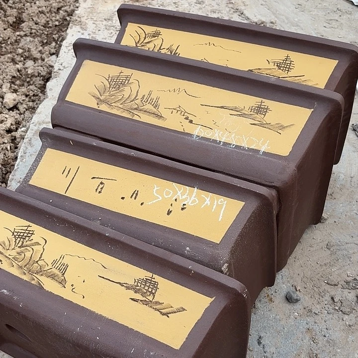 双***缆宜兴紫砂花盆，现货发