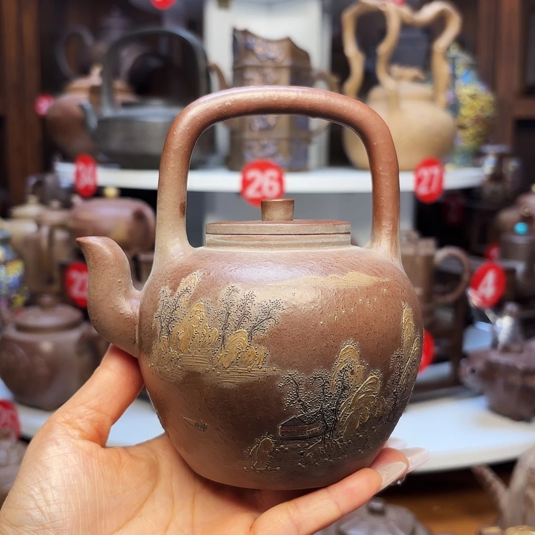 紫砂茶壶宜兴紫砂400