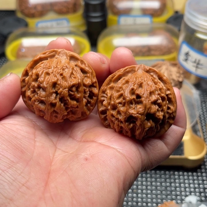 文玩核桃把件苹果43