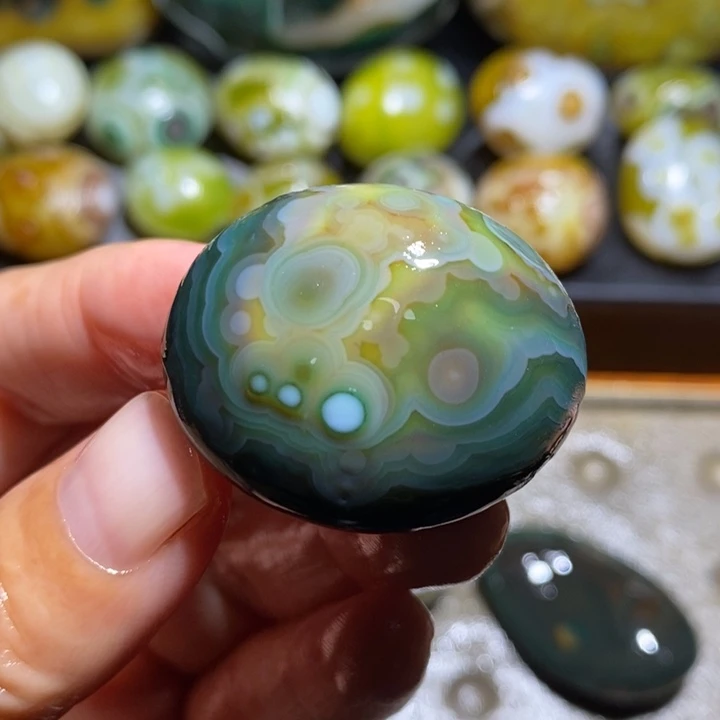 未镶嵌玛瑙/玉髓珠宝半成品154