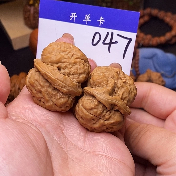 桃核吊坠文玩核桃蛤蟆头全品38N