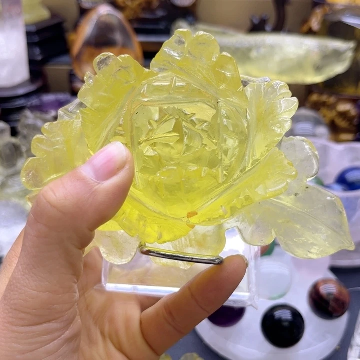 水晶摆件未镶嵌江*江摆件