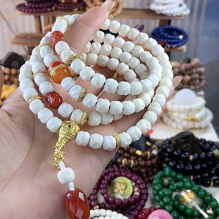 千眼菩提吊坠绿****】菩提