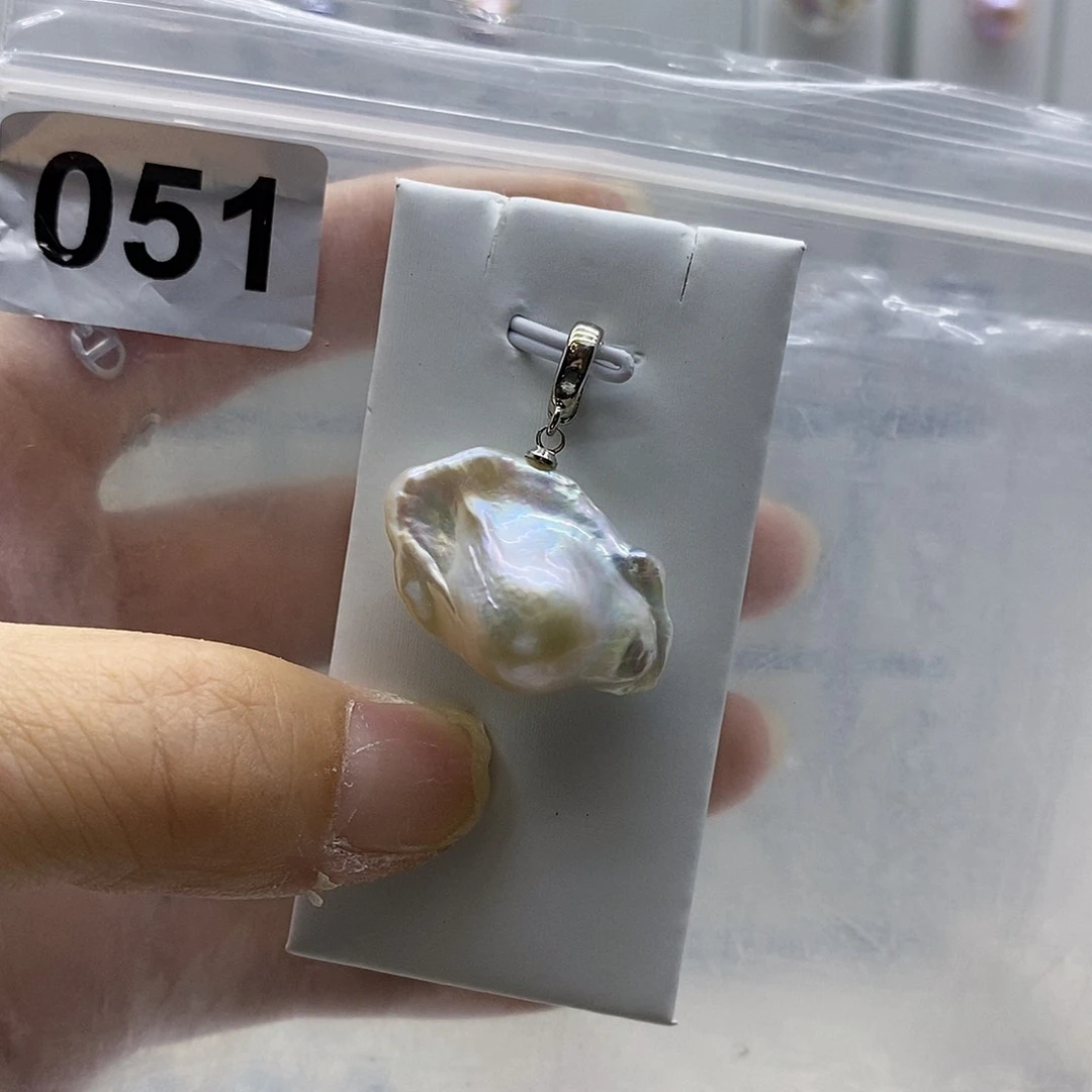 合金耳饰淡水珍珠