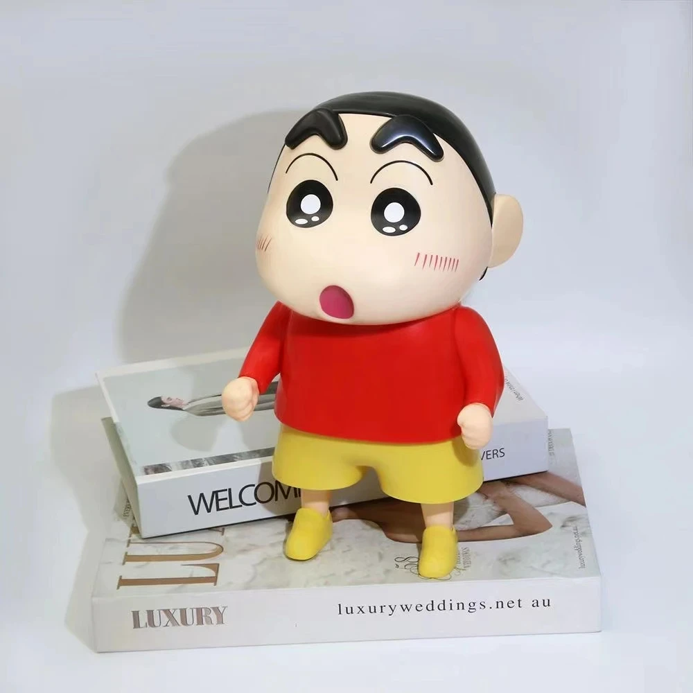 【专供】小红书同款蜡笔小新手办存钱罐公仔礼物品蜡笔小新摆件桌面