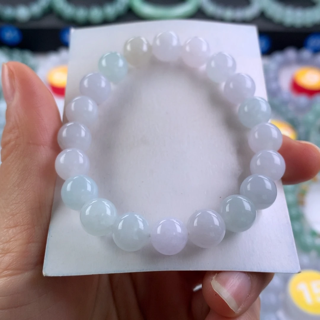 翡翠未镶嵌手链卡9.2