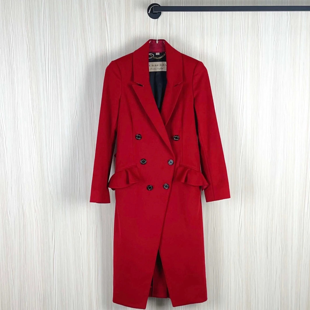 99新 BURBERRY/博柏利 安洁利严选/大衣 尺码36/GSS25982