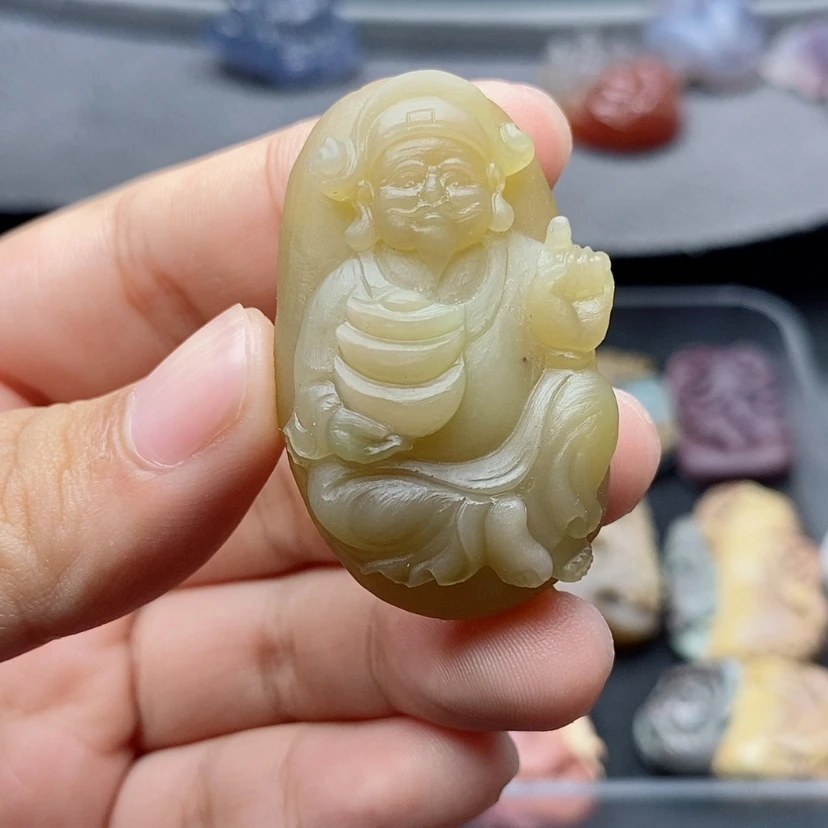 【闪购商品】未镶嵌定制石英质玉吊坠