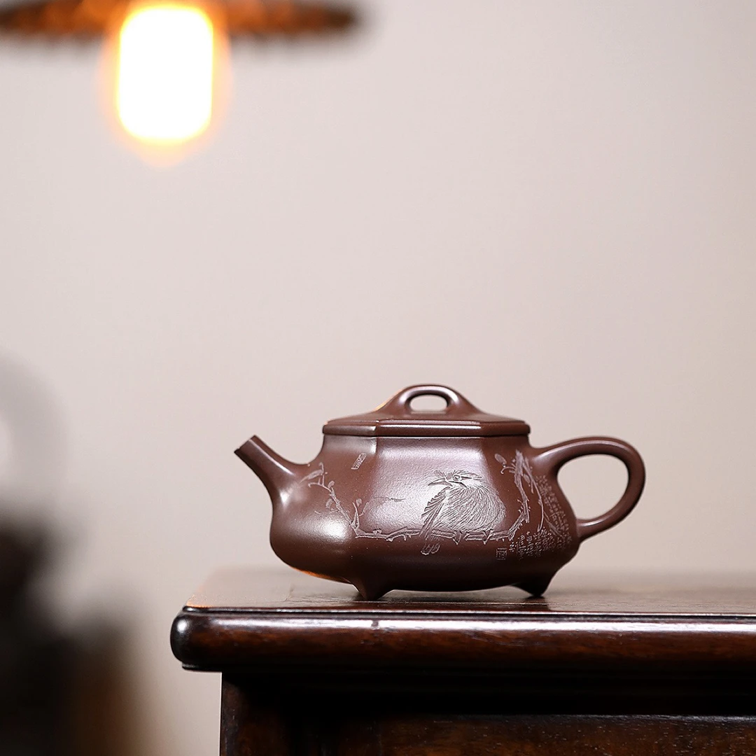 怀远 惠慧 南山紫泥 160cc 省大师沈建军刻绘 双证书