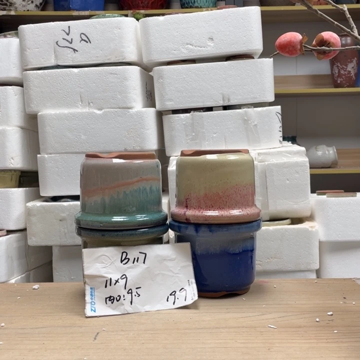 粗陶多肉花盆微瑕117